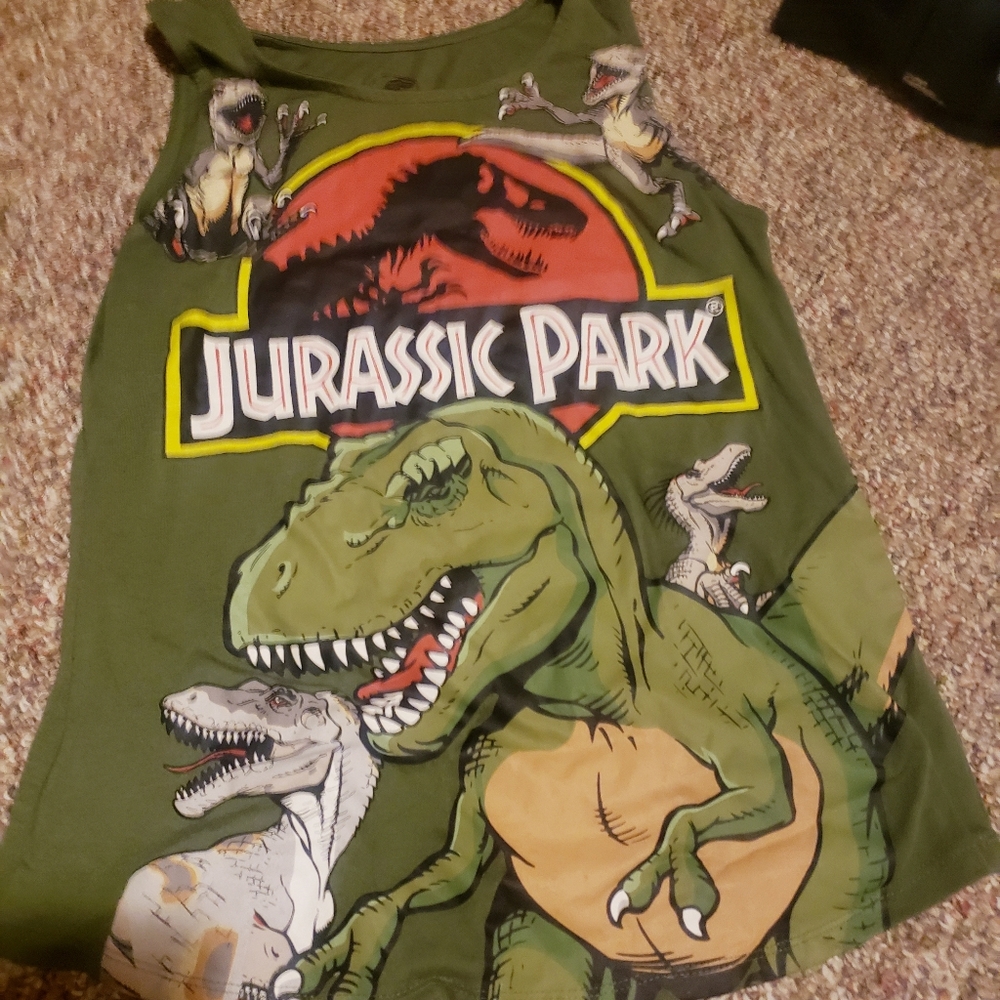 Women's Jurassic park tank